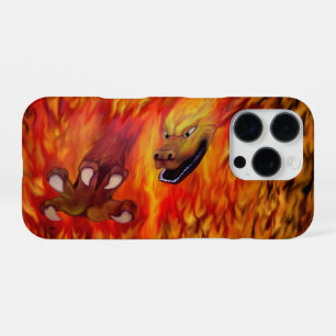 Rote Drachenklaue iPhone 16 Pro Hülle