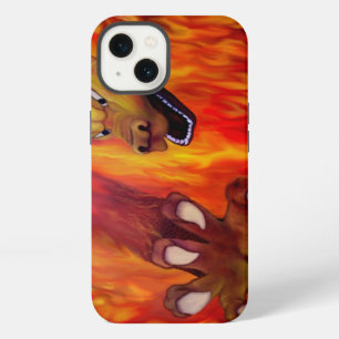 Rote Drachenklaue iPhone Hülle