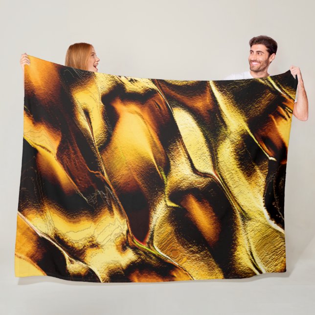 Rote Dünen, goldgelb verbrannt Fleecedecke (Beispiel)