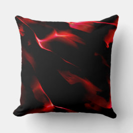 Rote Dünen unter Nachtdunkel Kissen