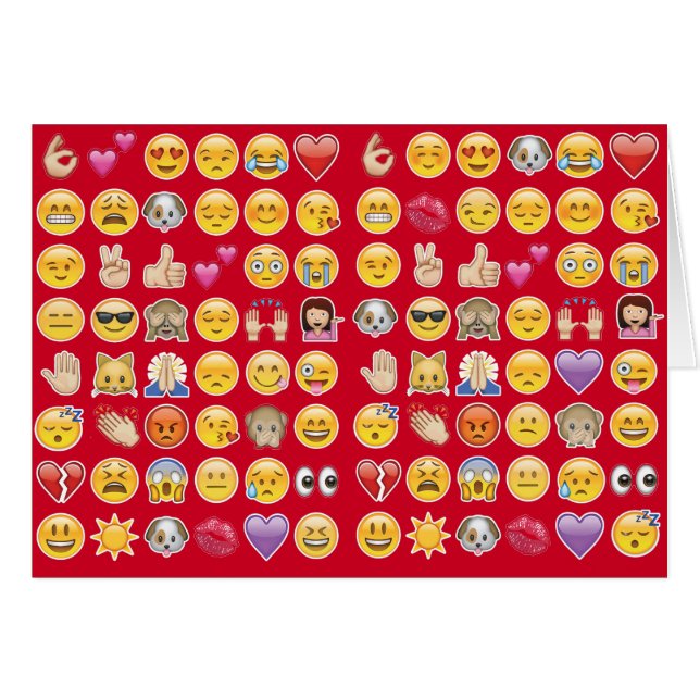 rote Emoji (Vorderseite (Horizontal))