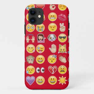 rote Emoji Case-Mate iPhone Hülle
