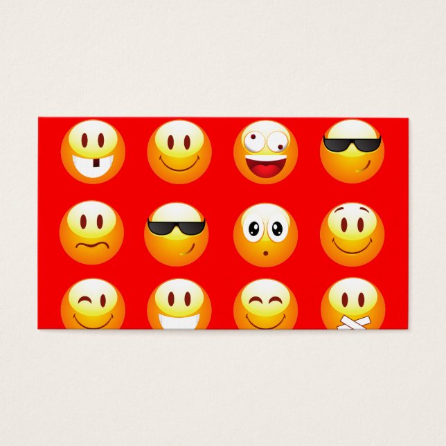 rote Emojis (Vorderseite)