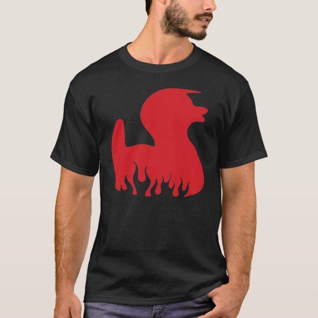 rote Ente T-Shirt (Vorderseite)