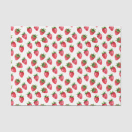 Rote Erdbeeren (Design 43 Red Series) Seidenpapier
