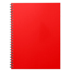 Rote Farbe   Classic   elegant   Trendy Notizblock