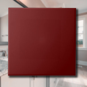 Rote Farbe des Blutes Classic elegant Fliese