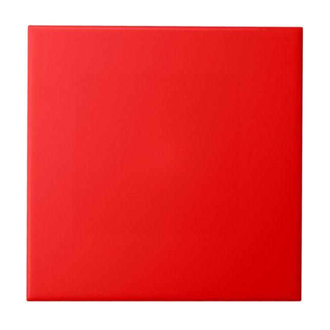Rote Farbe Fliese (Vorderseite)