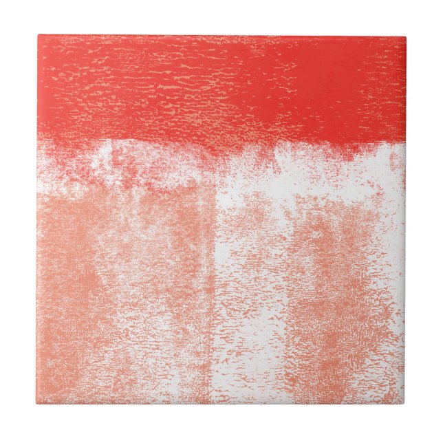 Rote Farbe Fliese (Vorderseite)