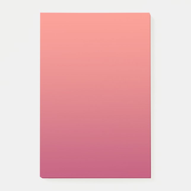 Rote Farbe Post-it Klebezettel (Vorderseite)