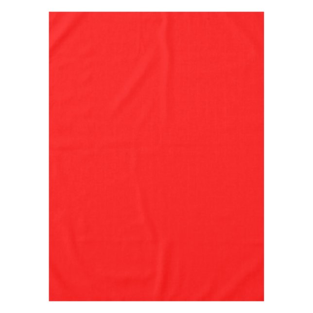 Rote Farbe Tischdecke (Vorderseite)