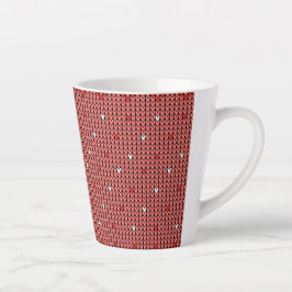Rote Feiertags-Tasse Milchtasse