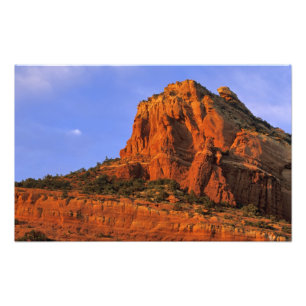 Rote Felsen am Sterling Canyon in Sedona Arizona Fotodruck