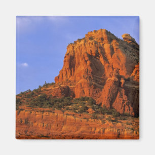 Rote Felsen im Sterling Canyon in Sedona Arizona Magnet
