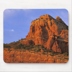 Rote Felsen im Sterling Canyon in Sedona Arizona Mousepad