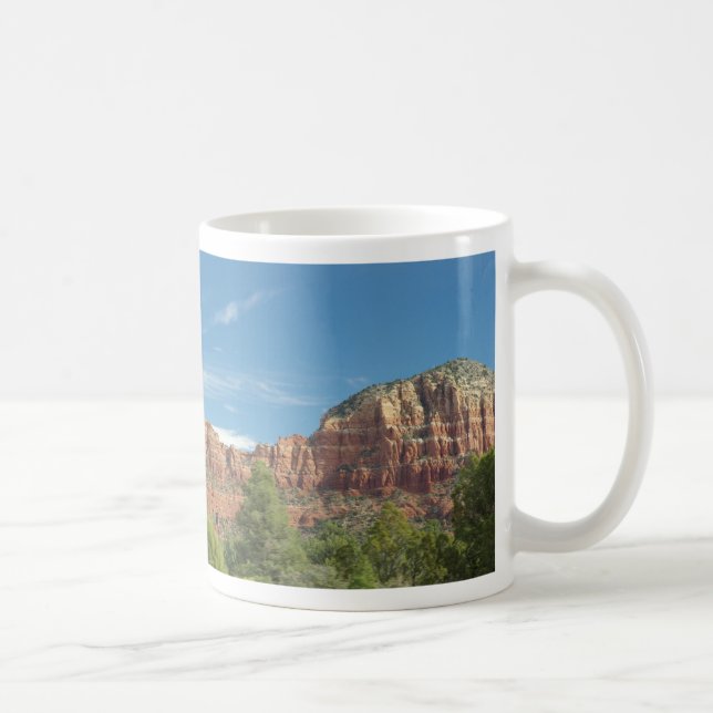 Rote Felsen in Sedona Kaffeetasse (Rechts)