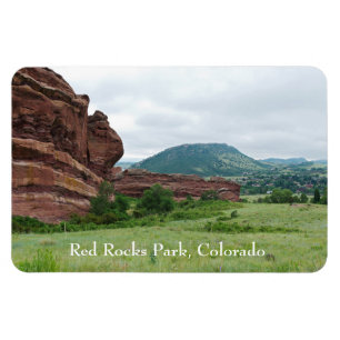 Rote Felsen Park und Gebirgskette Magnet