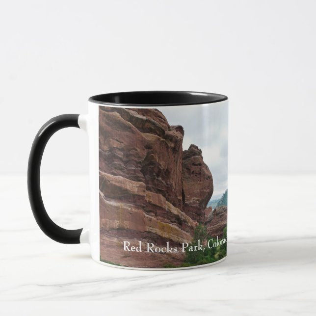 Rote Felsen Park und Gebirgskette Tasse (Links)