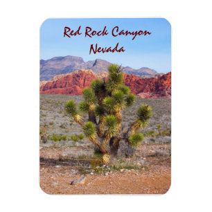 Rote Felsen-Schlucht nahe Las Vegas, Nevada Magnet