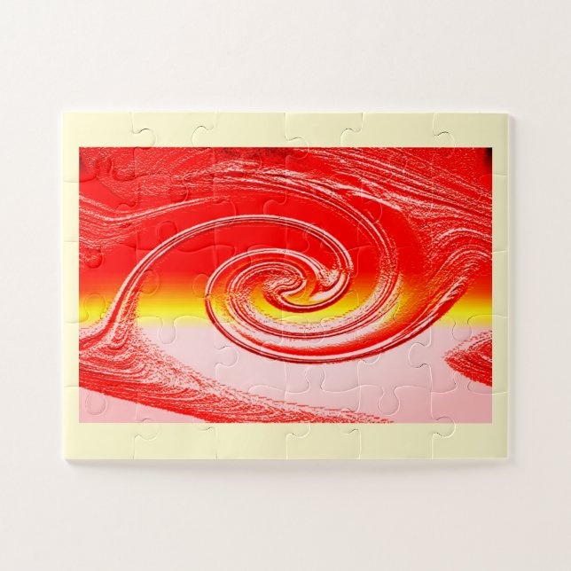 Rote Festkunst (Horizontal)