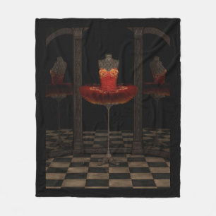 Rote Firebird klassisches Fleecedecke