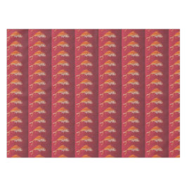 rote Fischtischdecke Tischdecke
