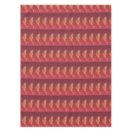 rote Fischtischdecke Tischdecke