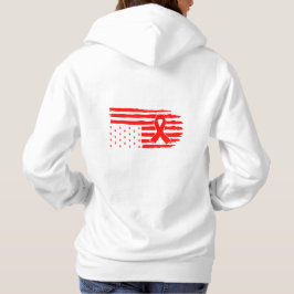 Rote Flagge Hoodie