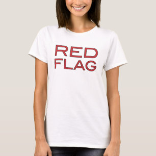 Rote Flagge T-Shirt