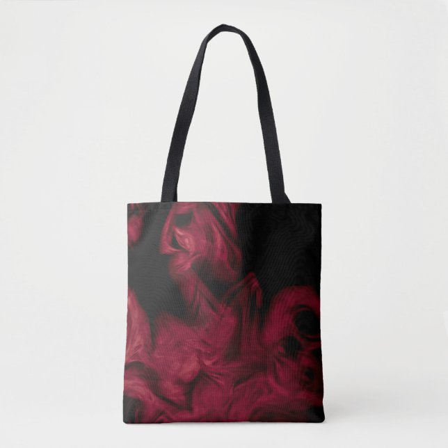 Rote Flamme Tasche (Vorderseite)
