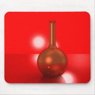 rote Flasche Mousepad