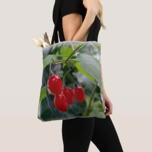 rote Flecken im Herbst Tasche