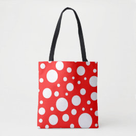 Rote Flecken Tote Tasche