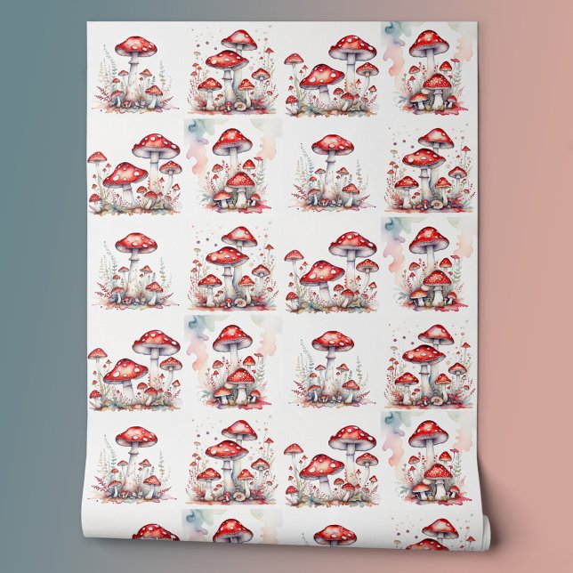 Rote Fliege Agarius Pilze Tapete (Von Creator hochgeladen)