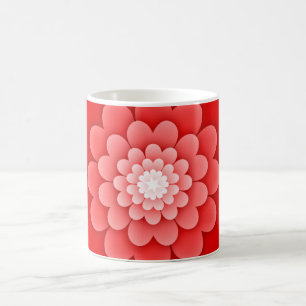 Rote Flora Mandala-58566 Kaffeetasse