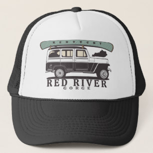 Rote Flussschlucht Kentucky Truckerkappe