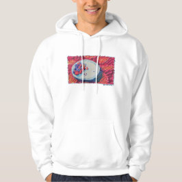 Rote Früchte-Schale Hoodie