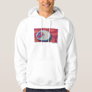 Rote Früchte-Schale Hoodie