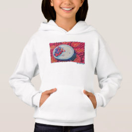 Rote Früchte-Schale Hoodie