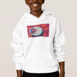 Rote Früchte-Schale Hoodie