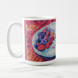 Rote Früchte-Schale Kaffeetasse