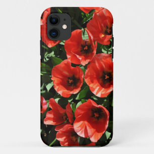 Rote Frühlingtulis Case-Mate iPhone Hülle