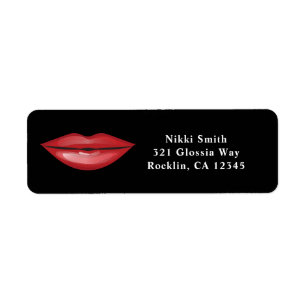 Rote Glossen Lippen Kiss Chic Modern Glam Beauty