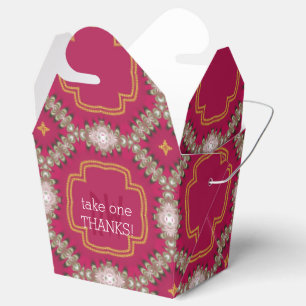 Rote Goldene Östliche Orientalische Favorit-Boxen  Geschenkschachtel