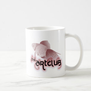 Rote Goldfish-Tasse Kaffeetasse