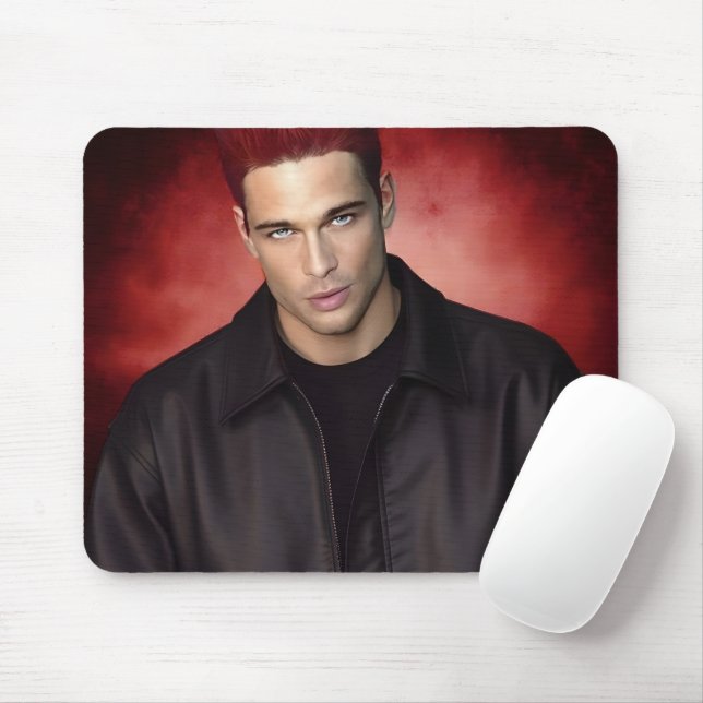 Rote Gravity-Mausunterlage Mousepad (Mit Mouse)