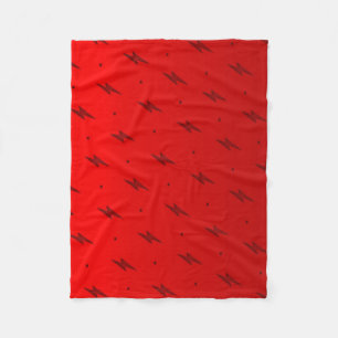 Rote grelle Fleece-Decke Fleecedecke