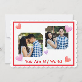 Rote Grenz-Scallop-FOTO Valentinstag