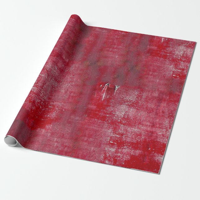 Rote Grunge Textur abstract,alt,art,background, Geschenkpapier (Ungerollt)