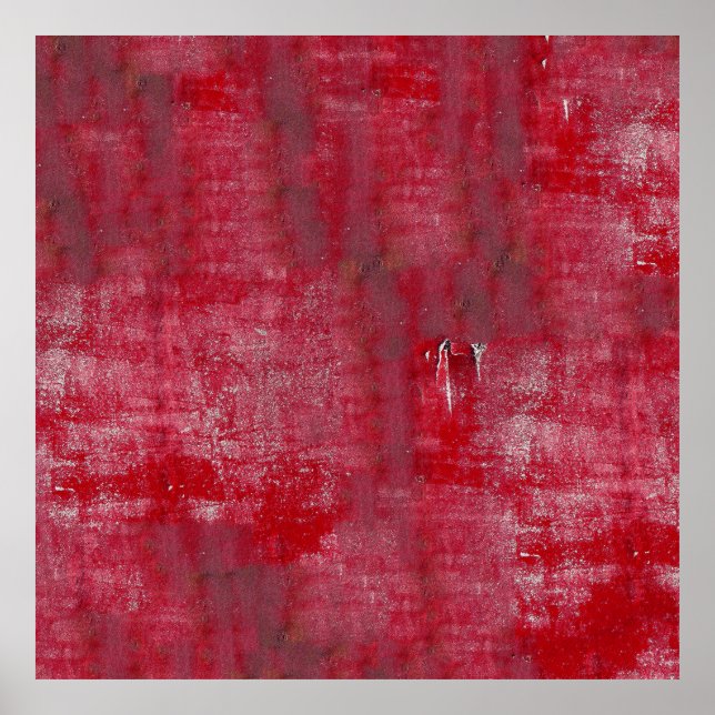 Rote Grunge Textur abstract,alt,art,background, Poster (Vorne)